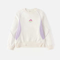 Balabala Hoodie Purple, White