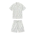 Balabala Boys Shirt and Shorts Suit White, Blue