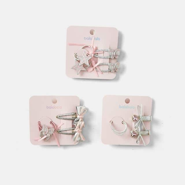 Balabala Girls Hair Accessories Pink