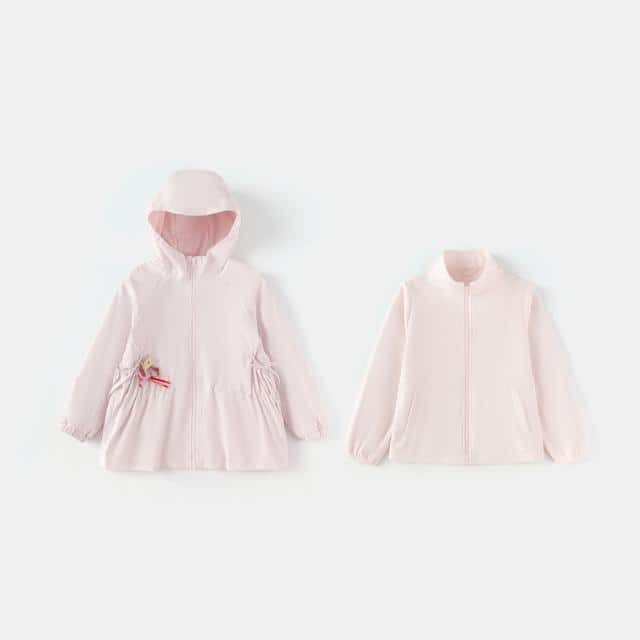 Balabala Girls Casual Jacket Light Pink