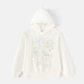 Balabala Girls Graphic Hoodie Off-White