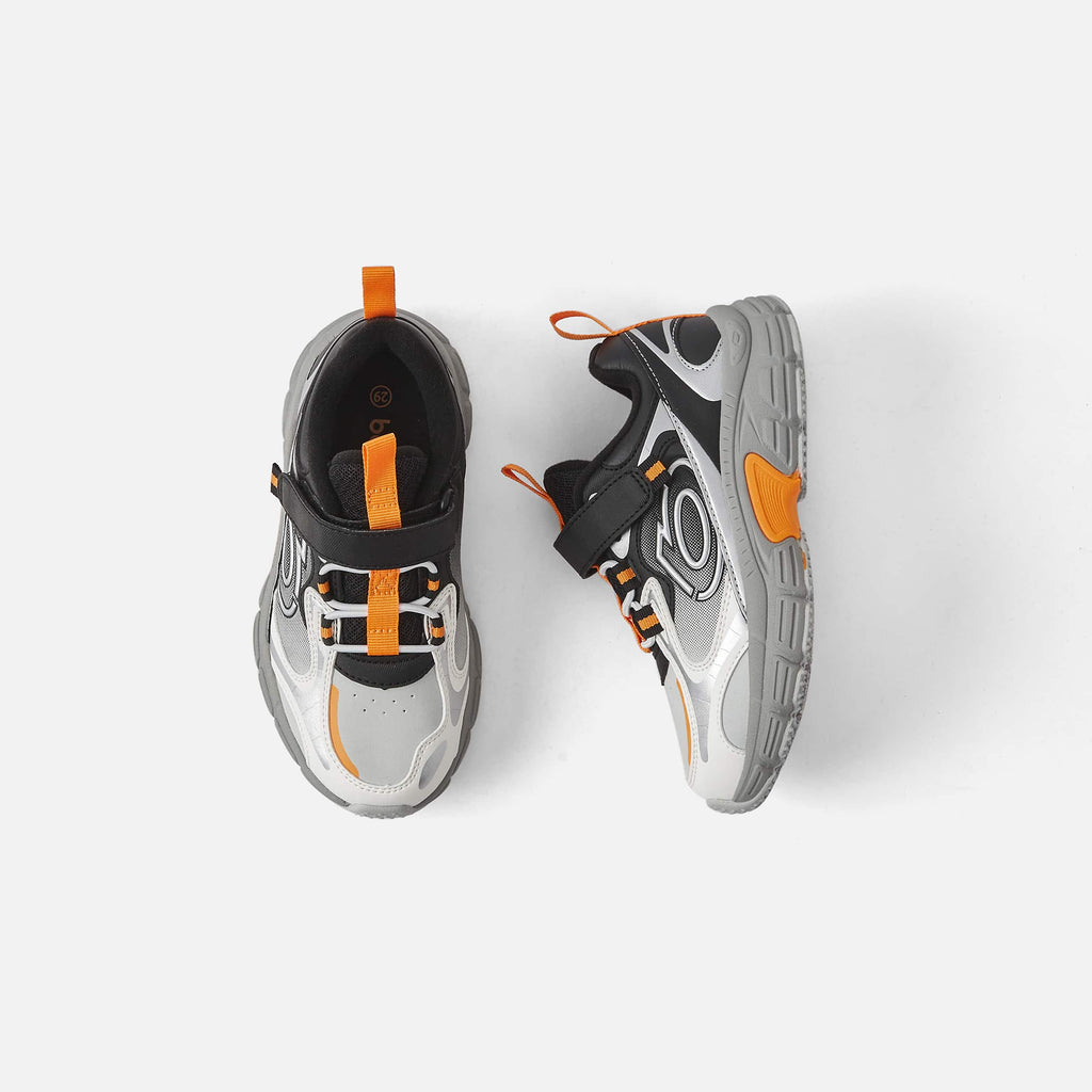 Balabala Shoes Grey, Black, Orange