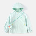 Balabala Girls Hooded Fleece Jacket Mint Green
