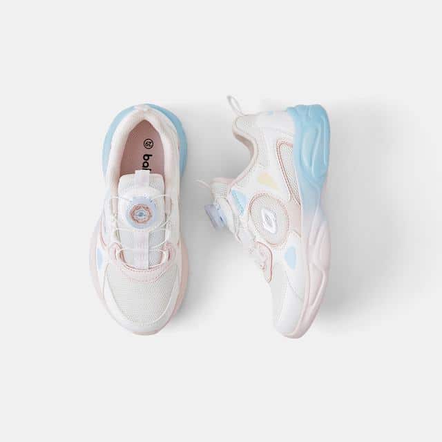 Balabala Shoes White, Blue, Pink