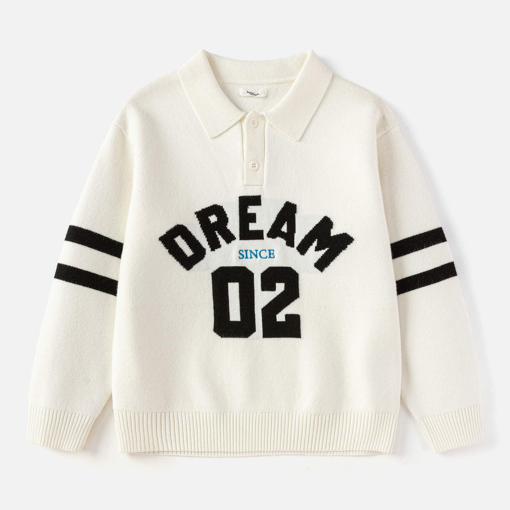 Balabala Sweater White Knit