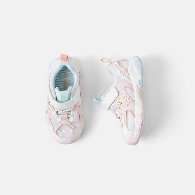 Balabala Shoes White, Pink, Blue; Mesh, Synthetic