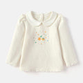Balabala Long Sleeve T-Shirt Mint Green, Off-White, Ribbed Fabric