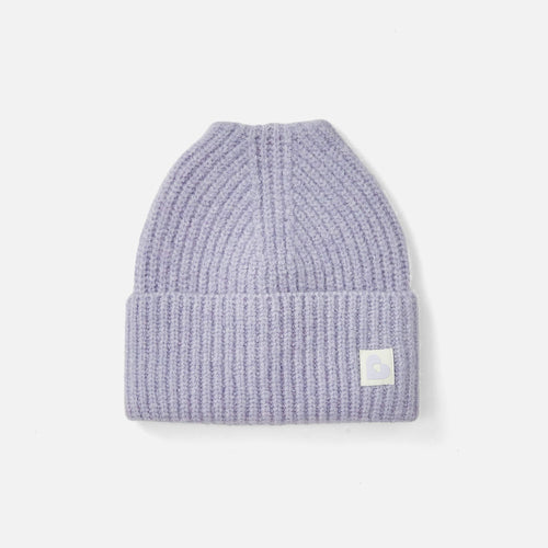 Balabala Beanie Mint Green, Light Purple, Pink Ribbed Knit