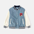 Balabala Jacket Denim And Light-Colored Sleeves