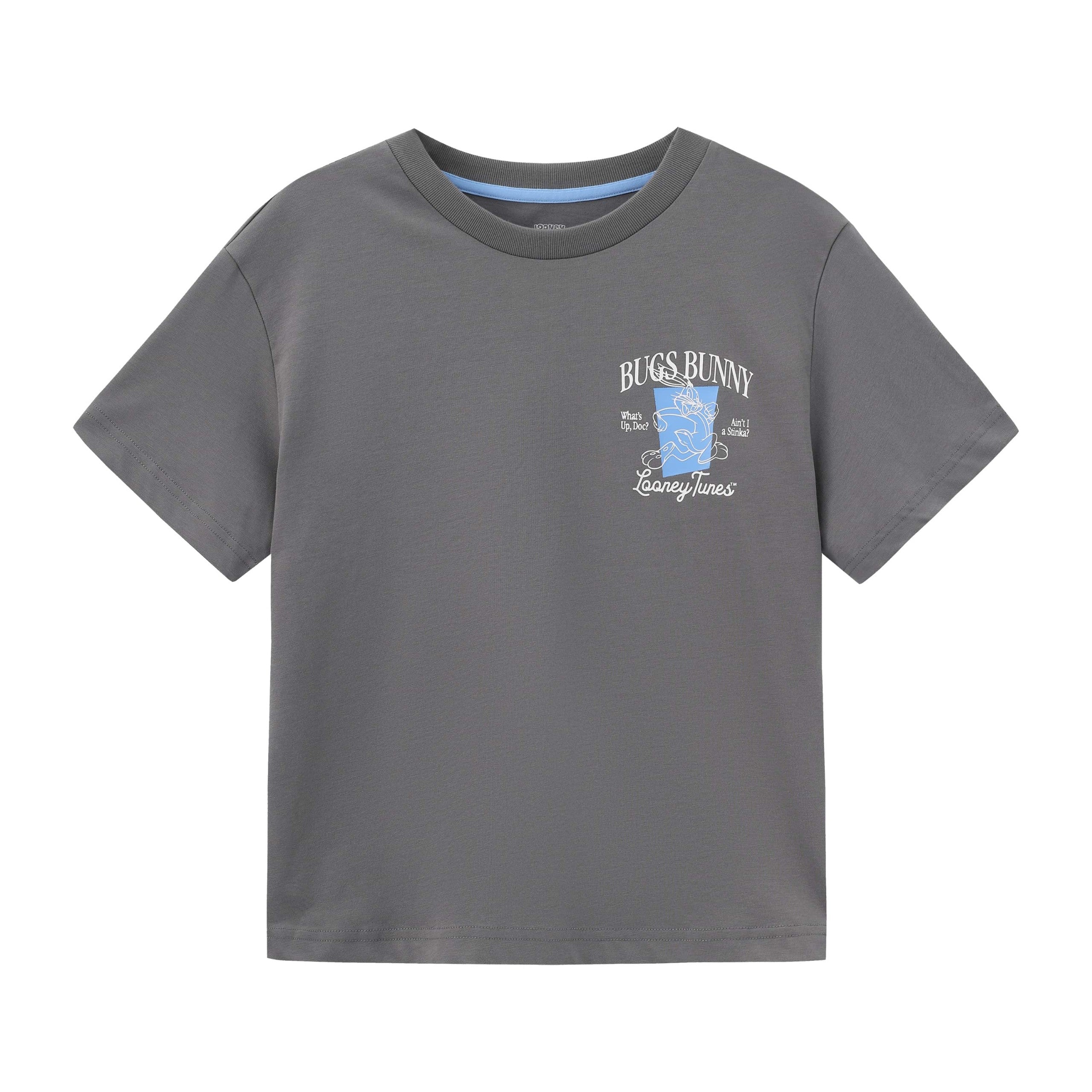 Balabala Boys Casual T-Shirt Grey, White