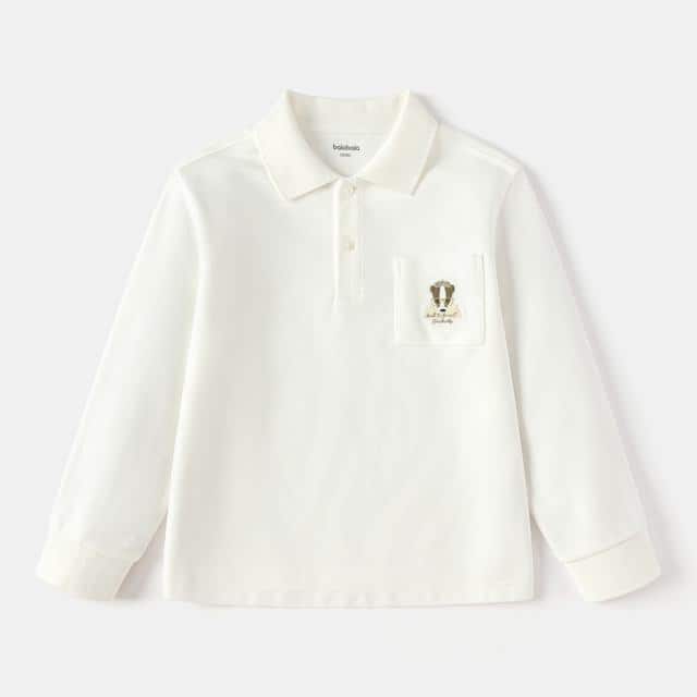 Balabala Long Sleeve T-Shirt Cream