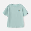 Balabala T-Shirt Brown, White, Light Blue