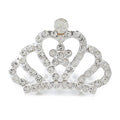 Balabala Girls Tiara Hair Clip Silver