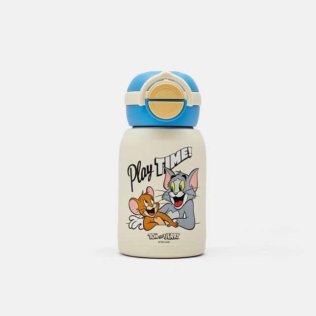 Balabala Kids Graphic Vacuum Bottle Blue