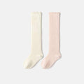 Balabala Girls Socks 2-Pack Off-White, Pink