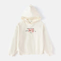 Balabala Girls Graphic Hoodie Off-White