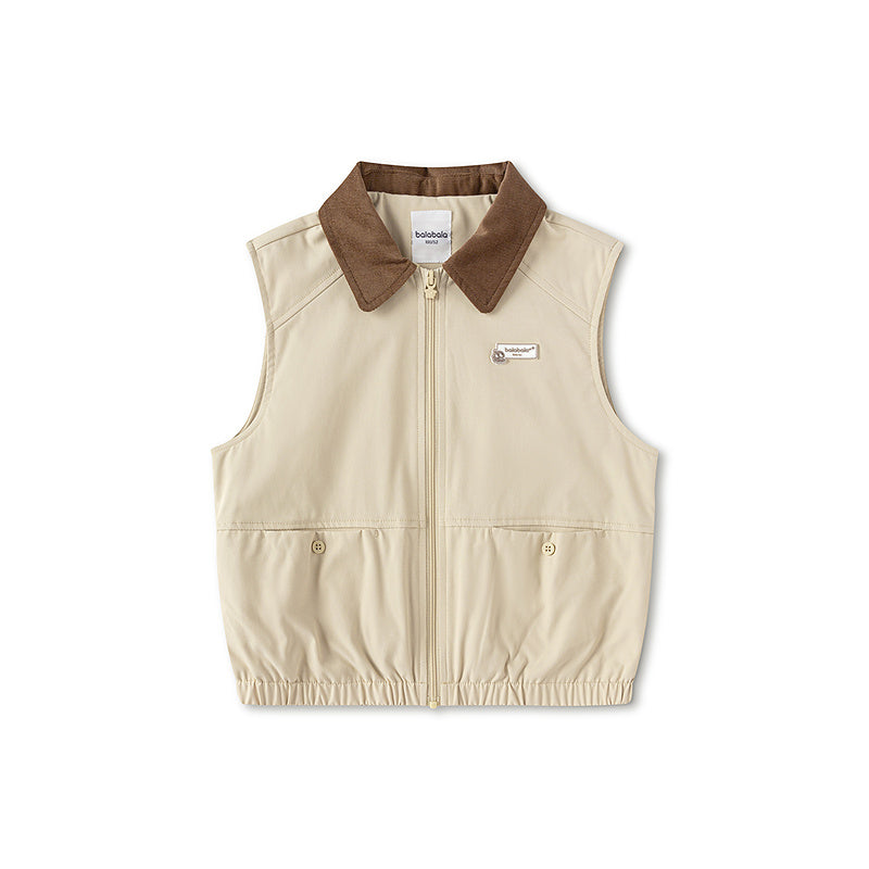 Balabala Toddler Boy Woven Vest